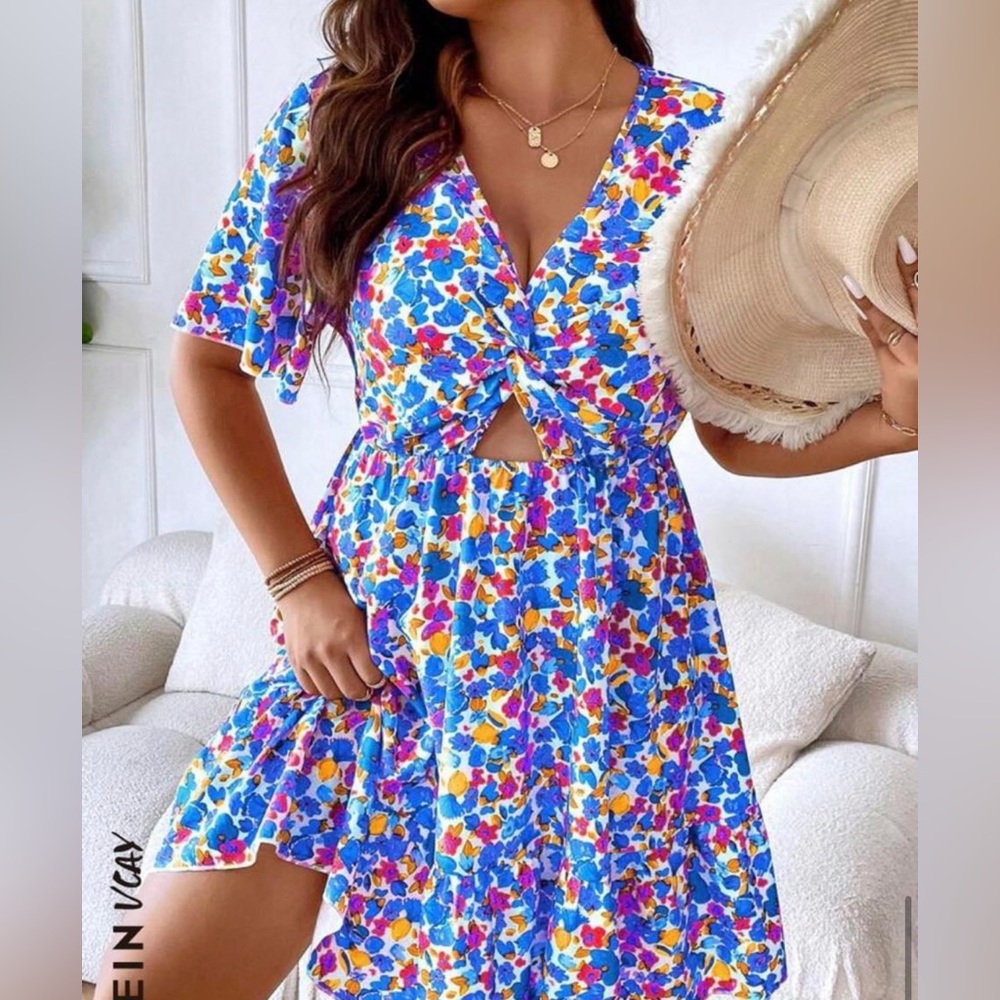 SHEIN Ruffle Dress